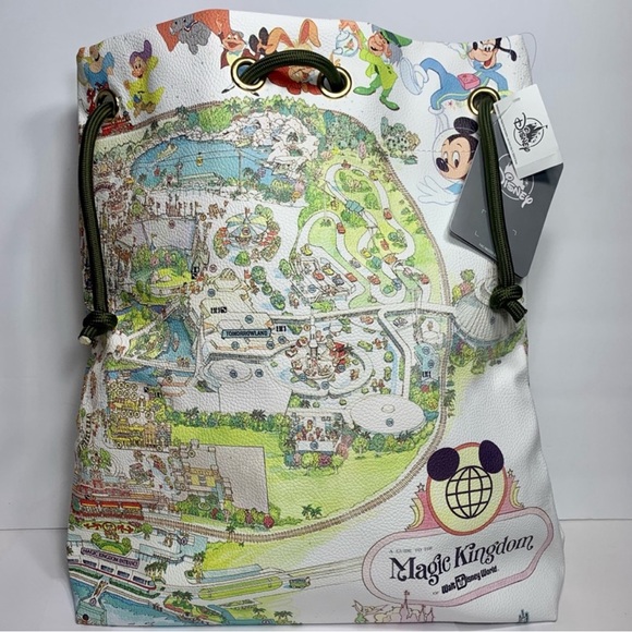 Disney Handbags - NWT. Disney cinch-style tote bag. Combo carryall backpack.